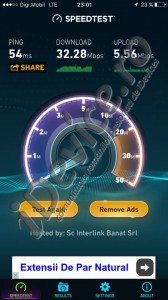 Digi Mobil 4G vitesse Internet 2