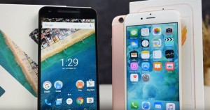 Nexus 5X vs iPhone 6S yksityiskohtainen vertailu