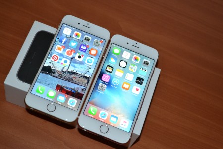 Test du design 6 de l'iPhone 6S et de l'iPhone 5S Plus