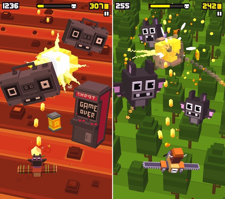 Shooty Skies - Volantino Arcade senza fine