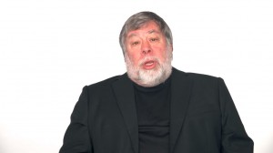 Steve Wozniak in de film Steve Jobs