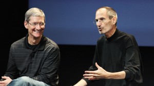Homenaje a Tim Cook y Steve Jobs