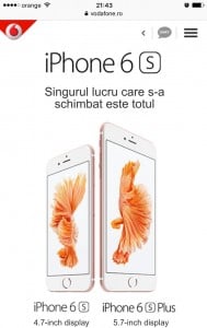 Vodafone iPhone 6S Plus 5.7 inch