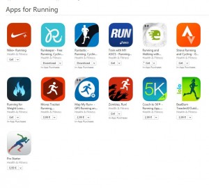 aplicatii pentru alergare