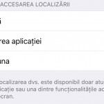 blocare localizare aplicatii iOS 1