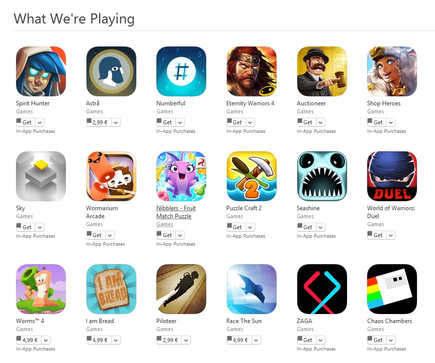 welke games spelen Apple-medewerkers?