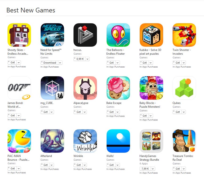 najlepsze nowe gry na iPhone'a i iPada