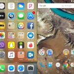 iOS 9 vs Android 6 Marshmallow - comparación de diseño 1