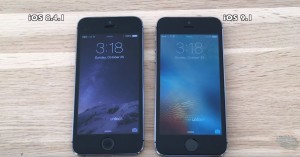 iOS 9.1 vs iOS 8.4.1 pe iPhone 5S, iPhone 5, iPhone 4S