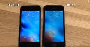 iOS 9.1 vs iOS 9.0.2 Test delle prestazioni di iPhone 5S, 5, 4S