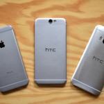 iPhone 6 vs HTC One A9 designjämförelse