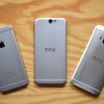 iPhone 6 vs HTC One A9 comparatie design