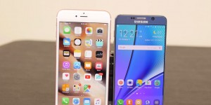 iPhone 6S Plus contre Samsung Galaxy Note 5