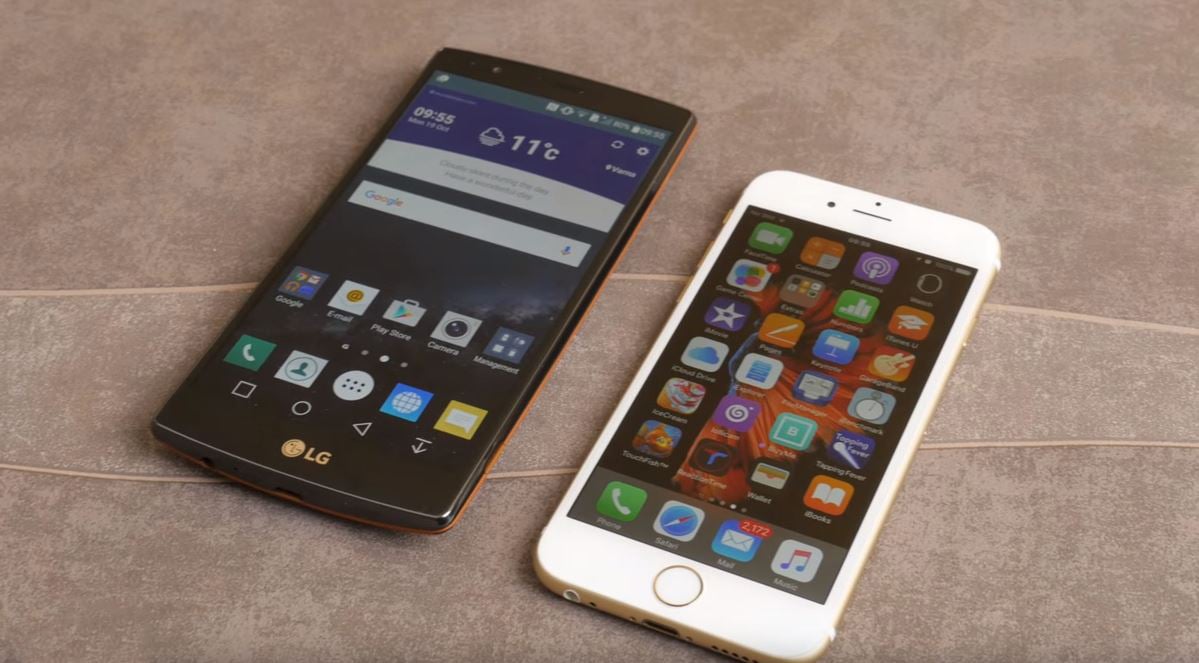 iPhone 6S versus LG G4