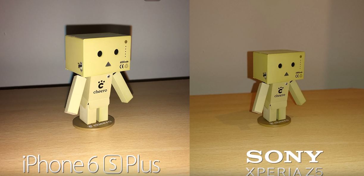iPhone 6s Plus vs Sony Xperia Z5 - kamera sammenligning