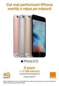 Prestazioni Orange gratuite per iPhone