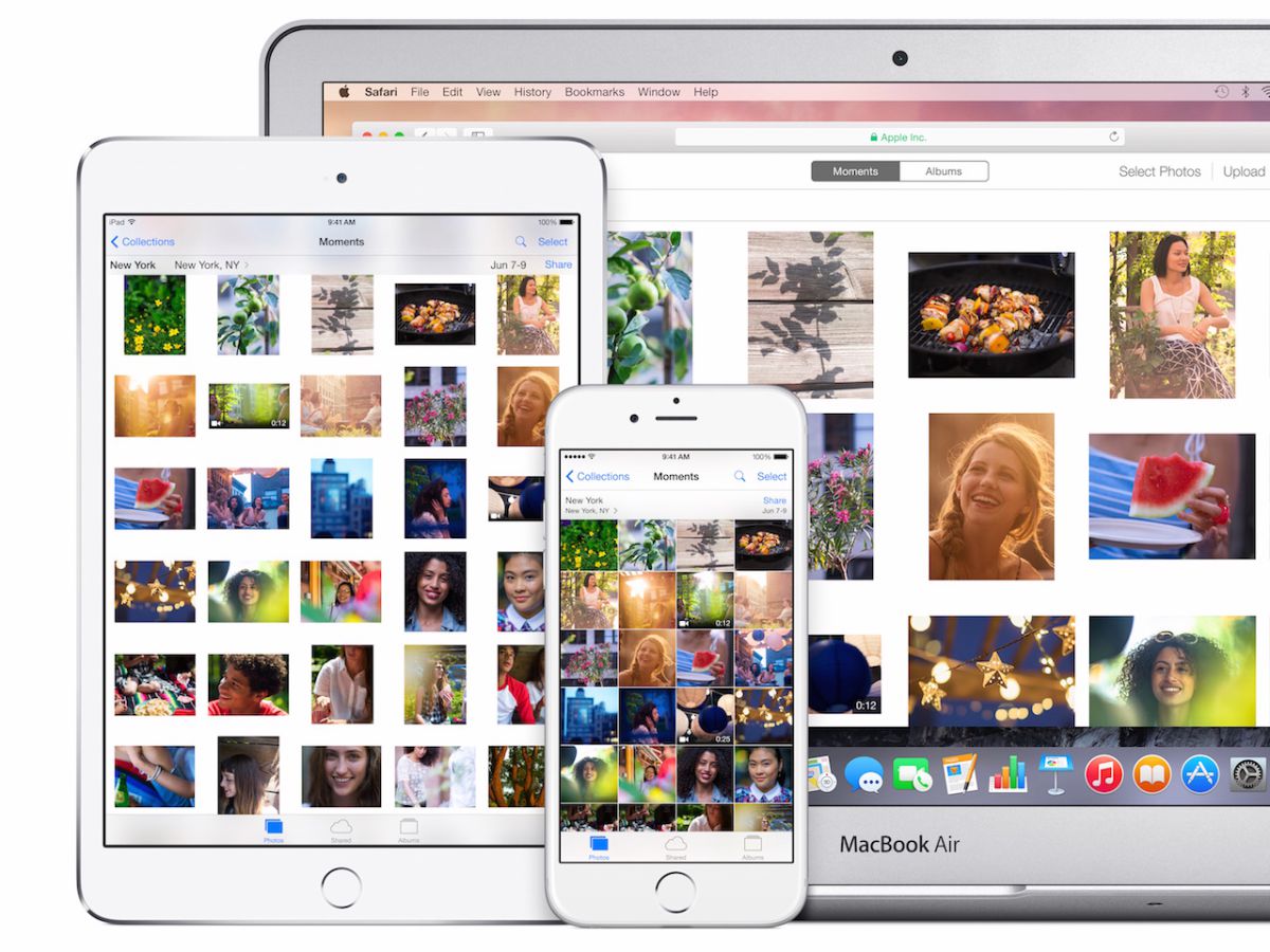 slet iCloud Photo Library fotogendannelse