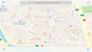 Puntos de interés de Apple Maps Rumania
