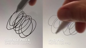 Apple Pencil vs Surface Pro 4 -kynä