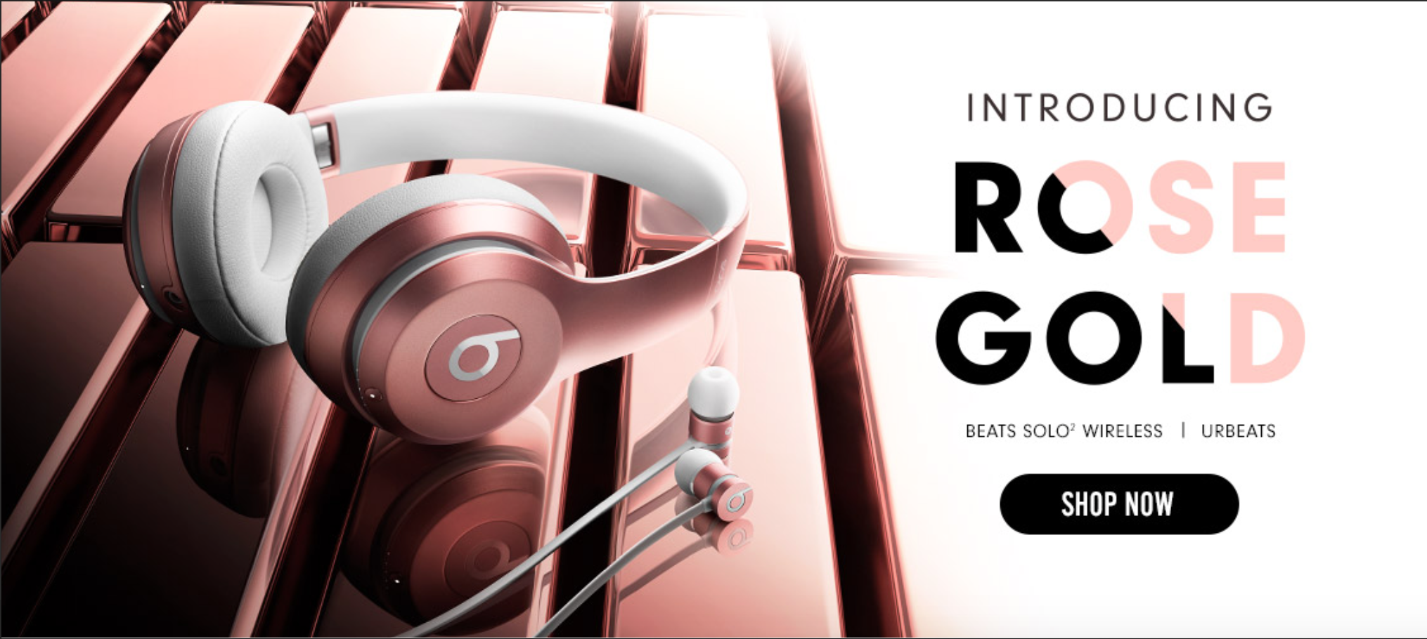 Beats Solo 2 URBeats or rose