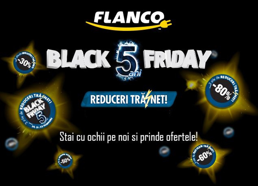 Black Friday 2015 Flanco cand incepe