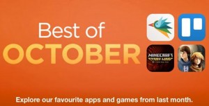 De bästa applikationerna i oktober