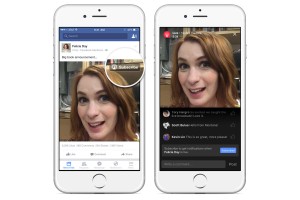 Stars de la vidéo en streaming sur Facebook