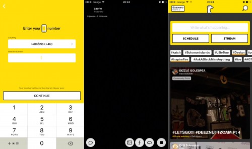 Periscope transmite IN DIRECT pe internet de pe orice smartphone iOS sau Android 1