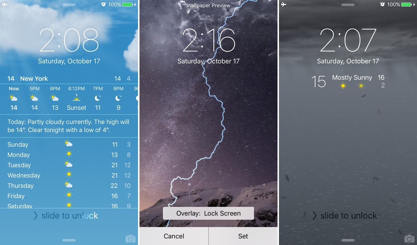 WeatherBoard 2 (iOS 9 och 8)