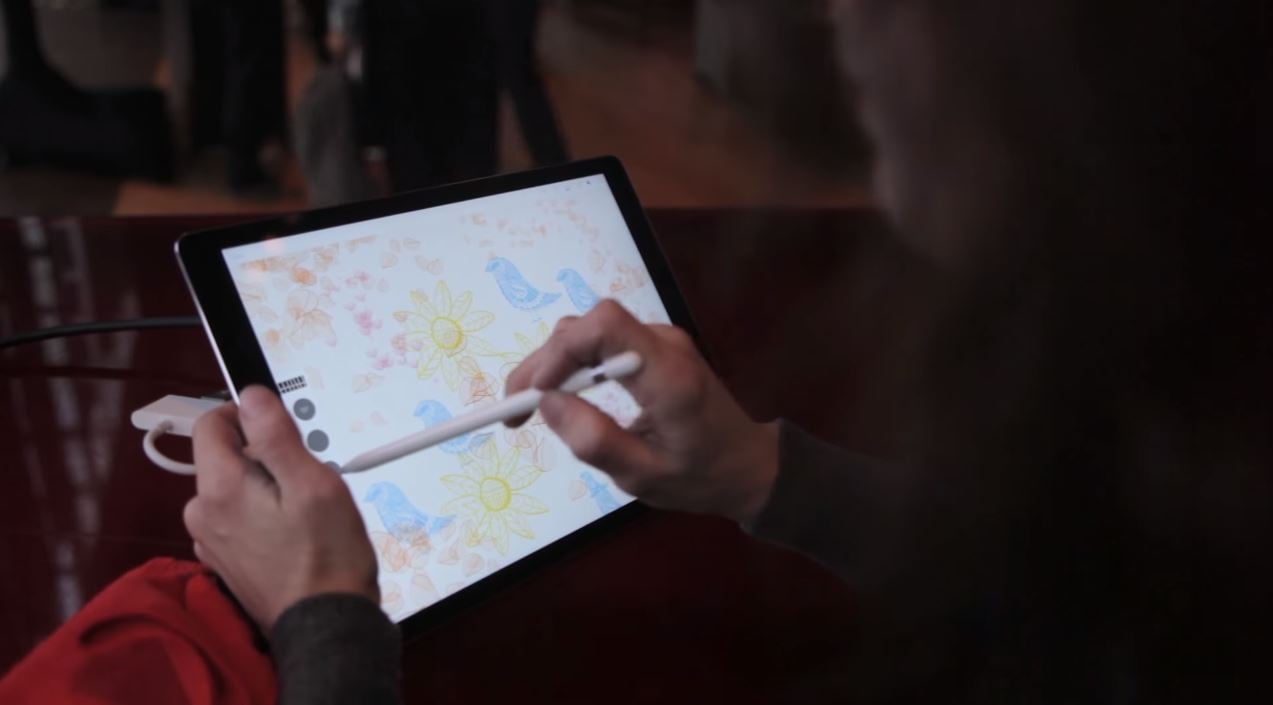 Employés d'Adobe iPad Pro