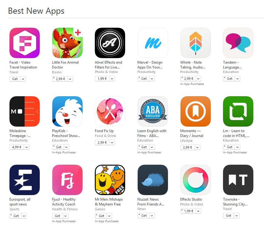 cele mai bune aplicatii noi App Store