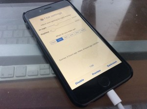 Instalación de iPhone f.Lux