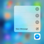 Facebook Messenger 3D Touch