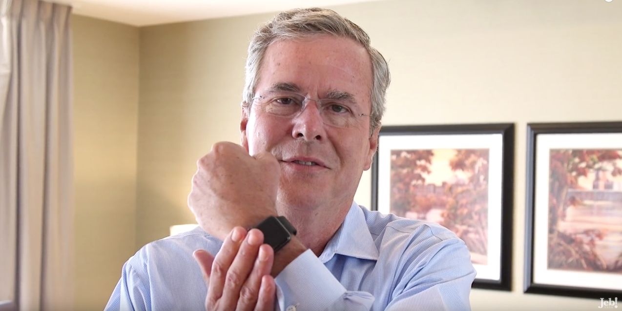 Jeb Bush Apple Watch