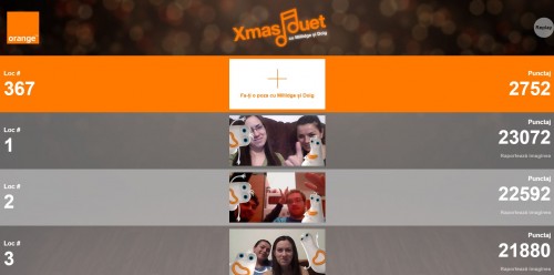 Orange Weihnachtsduett 1