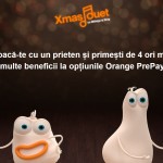 Duo de Noël orange