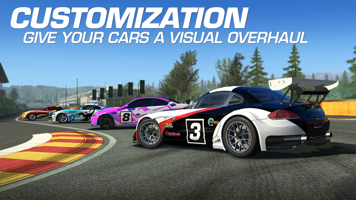 Real Racing 3 update-auto's