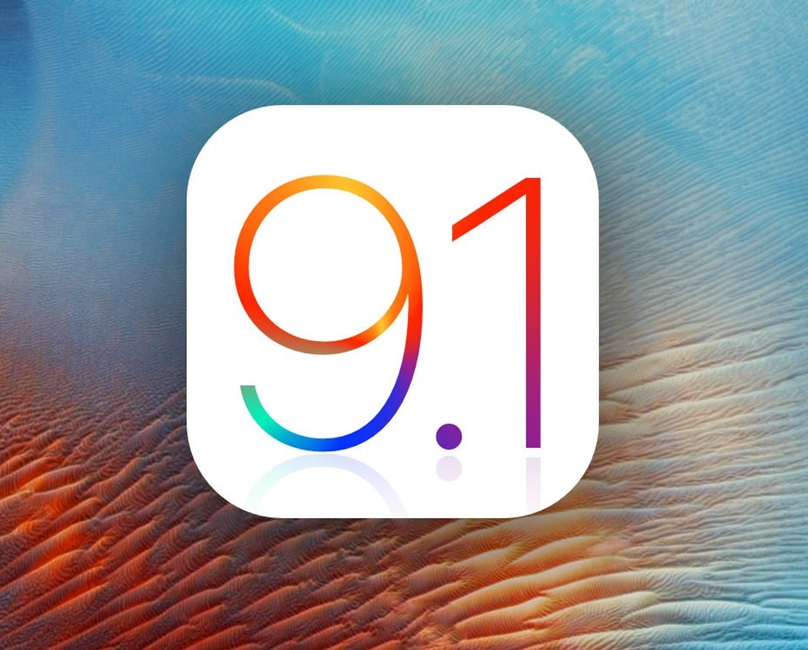 iOS 9.1 Applen asennus