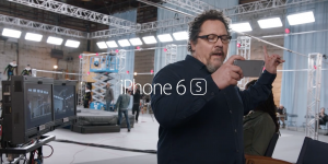 Pubblicità dell'iPhone 6S di Jon Favreau