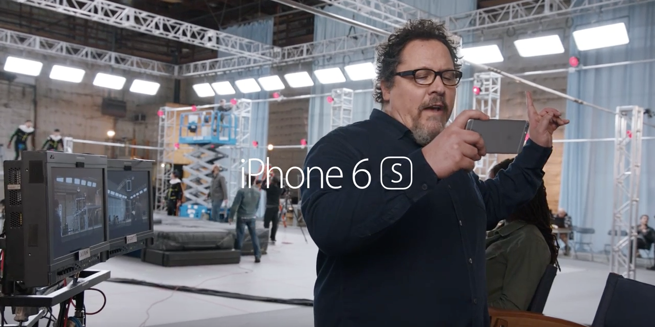 Jon Favreau iPhone 6S-advertentie