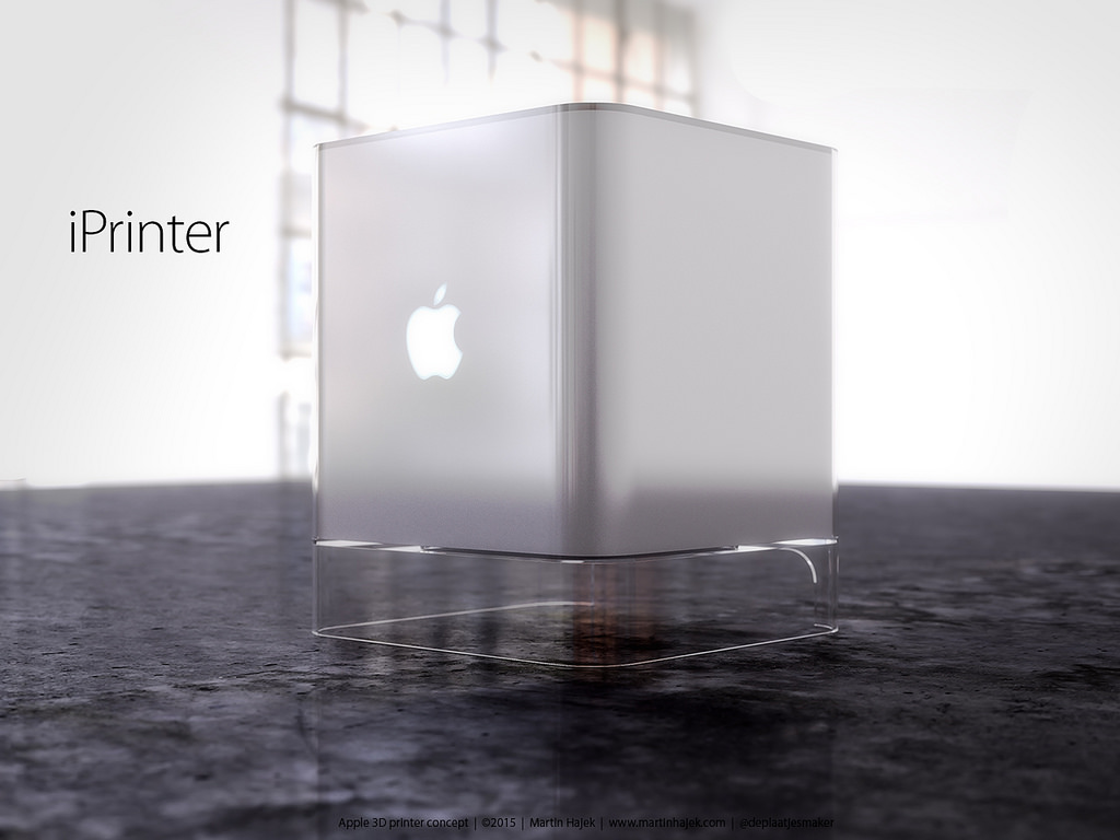 iPrinter imprimanta 3D Apple 3