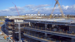 Apple Campus 2 glazen panelen