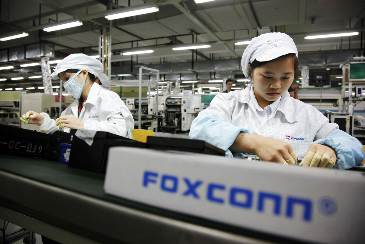 Zasiłki dla bezrobotnych Foxconn
