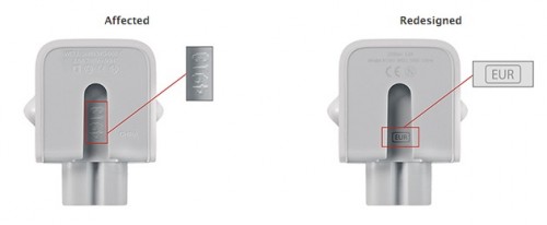 Apple electric shock charging adapter