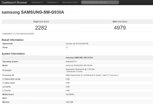 Samsung Galaxy S7-benchmark