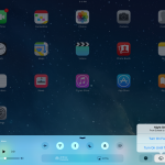 Centro de control del turno de noche de iOS 9.3