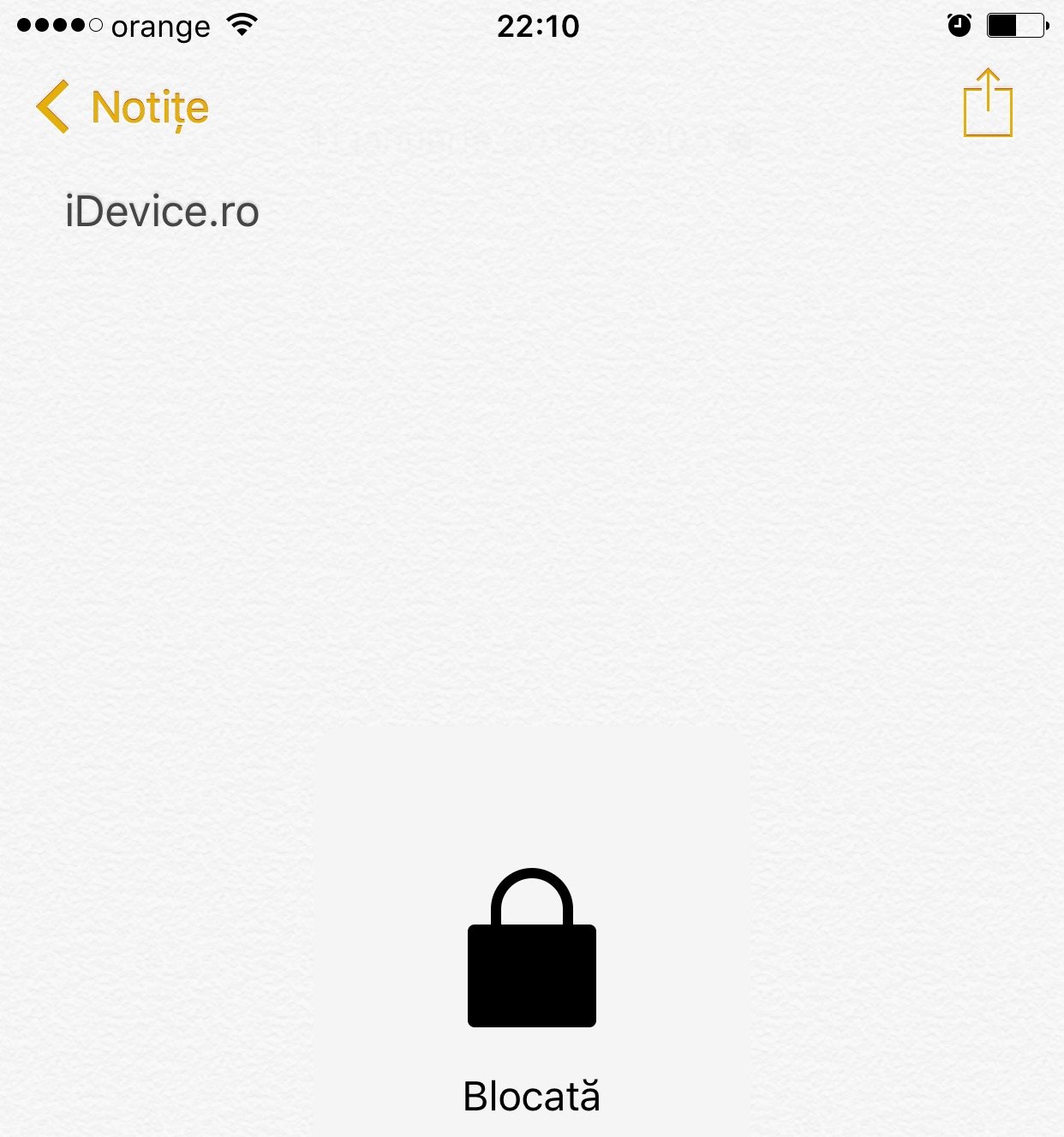 iOS 9.3 password protection notes 1
