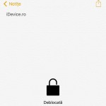 Notas de protección con contraseña de iOS 9.3 2