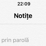 iOS 9.3 protejare parola notite 3