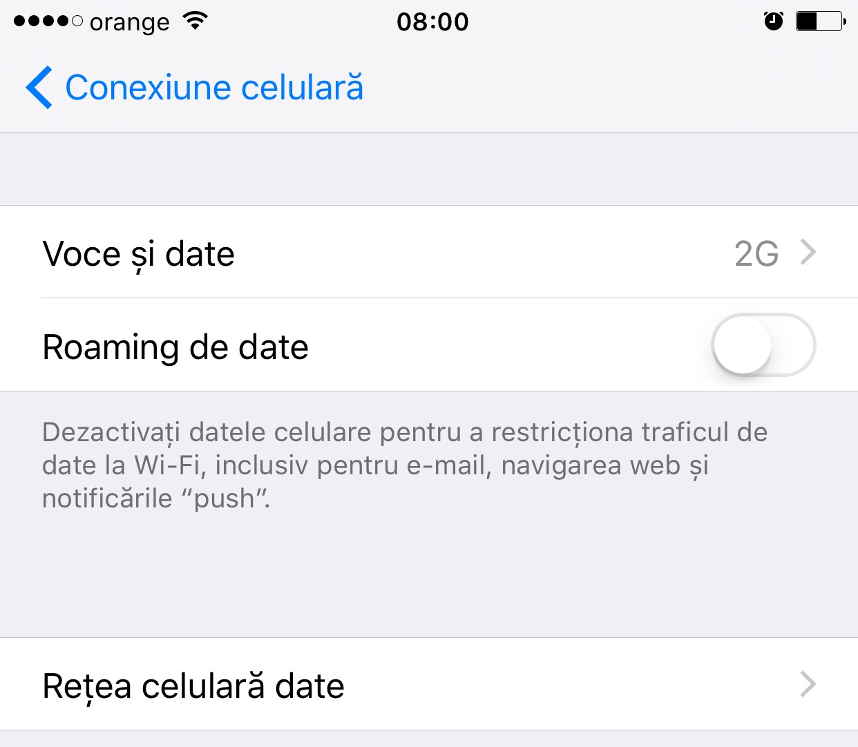 iOS9.3 configura la conexión celular 1